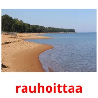 rauhoittaa picture flashcards