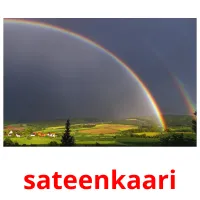 sateenkaari picture flashcards