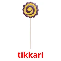 tikkari Tarjetas didacticas