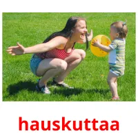 hauskuttaa Tarjetas didacticas