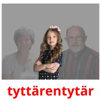 tyttärentytär Tarjetas didacticas