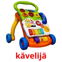 kävelijä Tarjetas didacticas