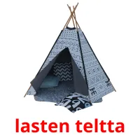 lasten teltta Tarjetas didacticas