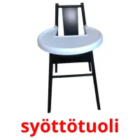 syöttötuoli Tarjetas didacticas