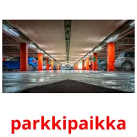 parkkipaikka cartões com imagens