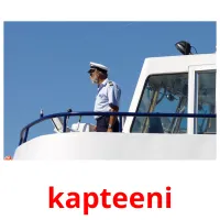 kapteeni cartões com imagens