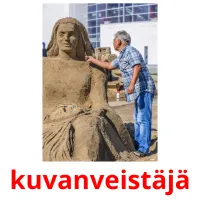 kuvanveistäjä picture flashcards