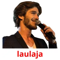 laulaja cartões com imagens