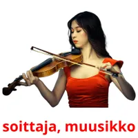 soittaja, muusikko picture flashcards