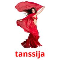 tanssija picture flashcards