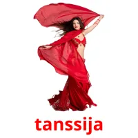 tanssija picture flashcards