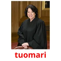 tuomari picture flashcards