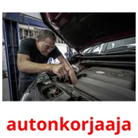 autonkorjaaja Tarjetas didacticas