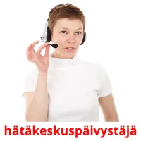 hätäkeskuspäivystäjä Tarjetas didacticas