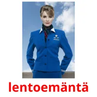 lentoemäntä Tarjetas didacticas