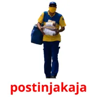 postinjakaja Tarjetas didacticas