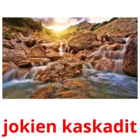 jokien kaskadit picture flashcards