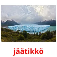 jäätikkö picture flashcards