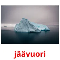 jäävuori picture flashcards