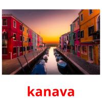 kanava picture flashcards