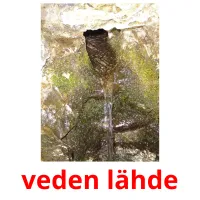 veden lähde picture flashcards