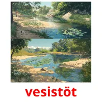 vesistöt kuvakortit