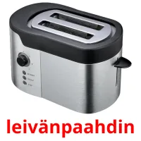 leivänpaahdin Bildkarteikarten