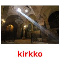 kirkko picture flashcards