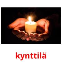 kynttilä picture flashcards