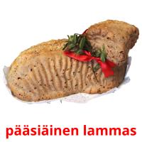 pääsiäinen lammas Tarjetas didacticas