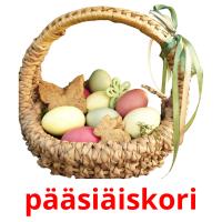 pääsiäiskori flashcards illustrate