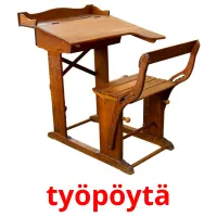 työpöytä Tarjetas didacticas