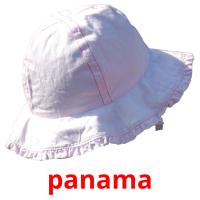 panama picture flashcards