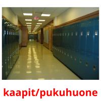 kaapit/pukuhuone picture flashcards