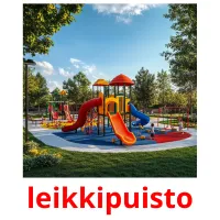 leikkipuisto Tarjetas didacticas