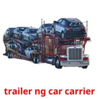 trailer ng car carrier card for translate
