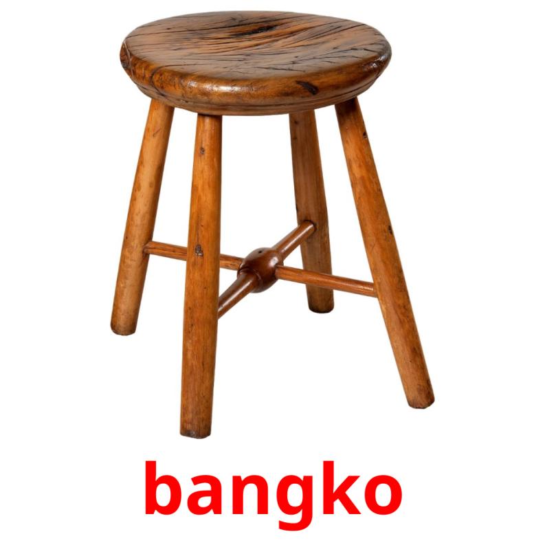 bangko cartões com imagens