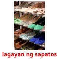 lagayan ng sapatos Tarjetas didacticas