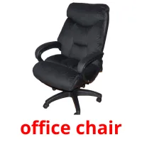 office chair picture flashcards