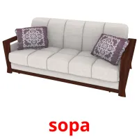 sopa picture flashcards