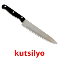 kutsilyo picture flashcards