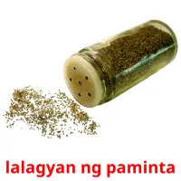 lalagyan ng paminta picture flashcards