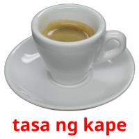 tasa ng kape card for translate
