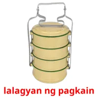 lalagyan ng pagkain Bildkarteikarten