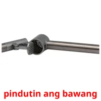 pindutin ang bawang Bildkarteikarten