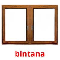 bintana picture flashcards
