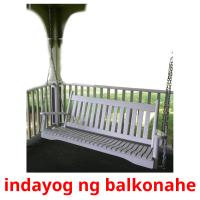 indayog ng balkonahe flashcards illustrate