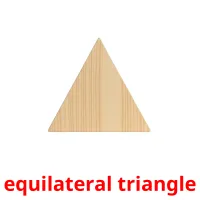 equilateral triangle cartões com imagens