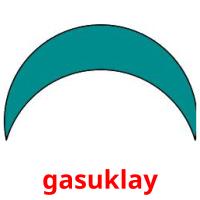 gasuklay flashcards illustrate