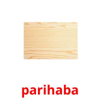 parihaba cartões com imagens